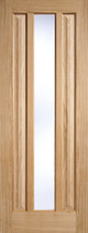 LPD Kilburn 1L Oak Clear Glazed Door 1981 x 610 x 35mm (24 Inch) LPD Kilburn 1L Oak Clear Glazed Door 1981 x 610 x 35mm (24 Inch)